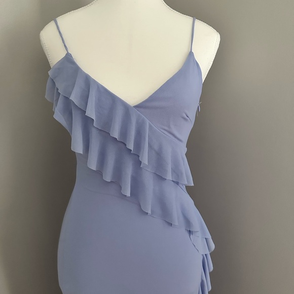 Hello Molly NEW Flaunt It Girl Frill Mesh Maxi Dress - Picture 2 of 11